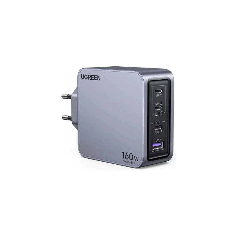 شارژر دیواری 160 وات یوگرین مدل X763-25877 به همراه کابل تبدیل USB-C