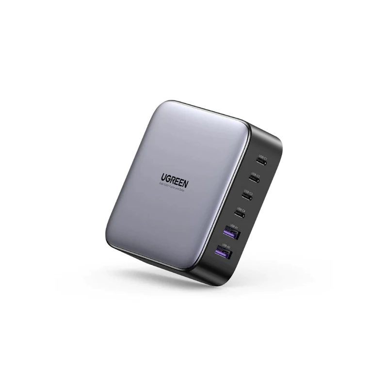 شارژر رومیزی 200 وات Nexode با چهار پورت USB-C و دو پورت USB-A یوگرین مدل CD271