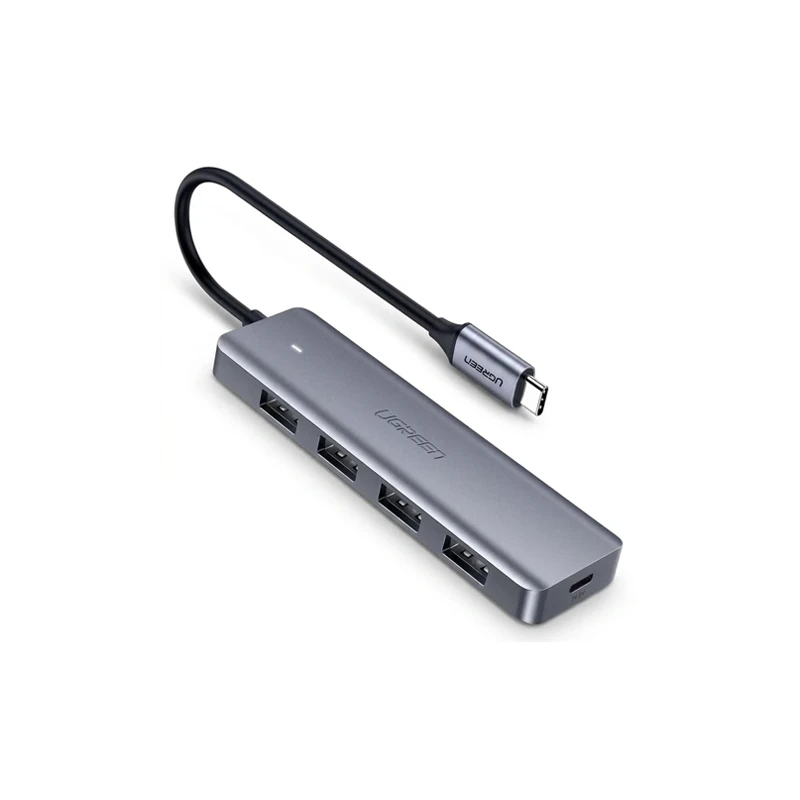 هاب یوگرین مدل UG-70336، دارای 4 پورت USB 3.0 و 1 پورت Micro-USB