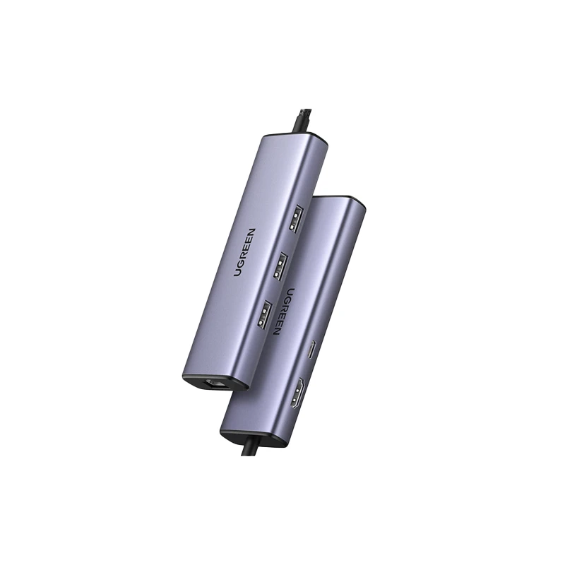 هاب 6 پورت Type-C یوگرین مدل CM512-15598