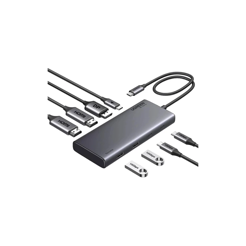 هاب 8 پورت Type-C یوگرین مدل CM639-35625