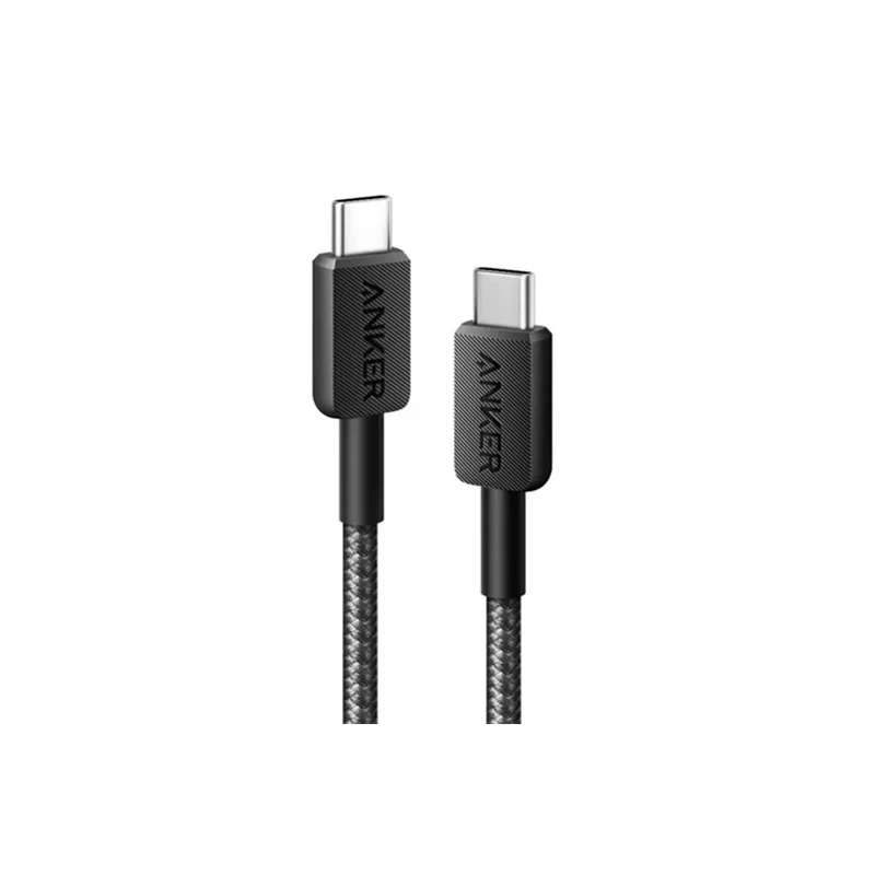 کابل انکر 322 USB-C به USB-C با توان 60 وات مدل A81E5