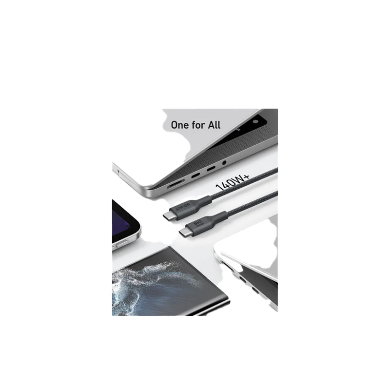 کابل انکر 544 USB-C به USB-C با توان 240 وات مدل A80F5