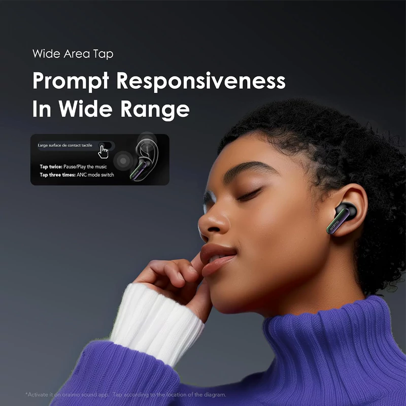 هندزفری بلوتوثی اورایمو مدل Oraimo SpaceBuds