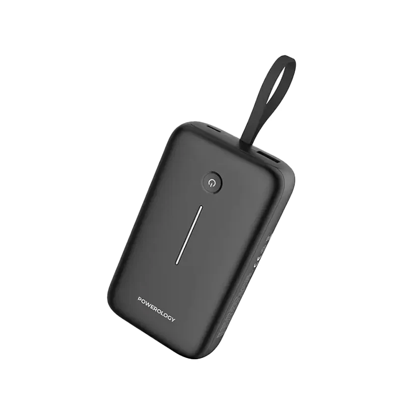 پاوربانک پاورولوژی مدل Powerology PPBCHA67 ظرفیت 20000 میلی‌آمپرساعت