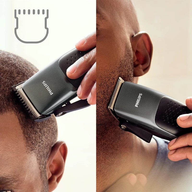 ماشین اصلاح موی سر و صورت فیلیپس مدل HC3100 با تیغه استیل ضد زنگ بادوام
