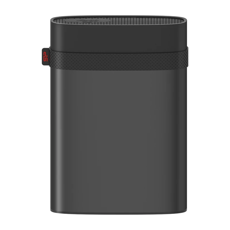 هارد اکسترنال 2 ترابایت سیلیکون پاور مدل Armor A85، رابط کابل USB Type-A 3.2، سرعت چرخش 5400 دور در دقیقه، مقاوم در برابر ضربه، پاشش آب و گرد و غبار