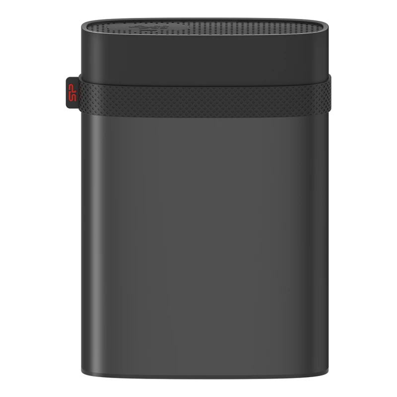 هارد اکسترنال 2 ترابایت سیلیکون پاور مدل Armor A85، رابط کابل USB Type-A 3.2، سرعت چرخش 5400 دور در دقیقه، مقاوم در برابر ضربه، پاشش آب و گرد و غبار