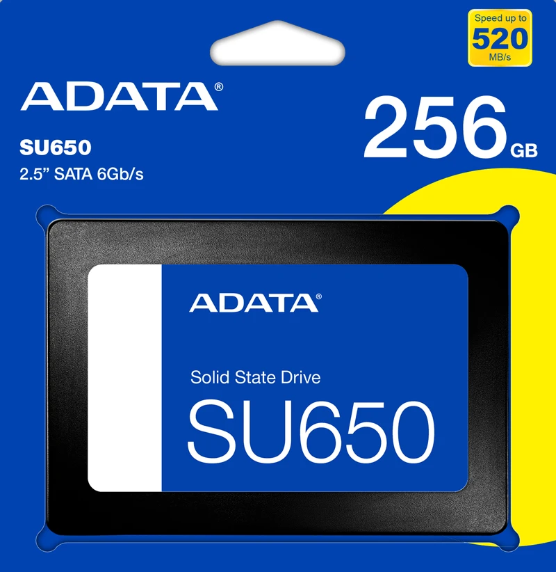 اس اس دی اینترنال SATA III ای دیتا مدل SU650 ظرفیت 256 گیگابایت