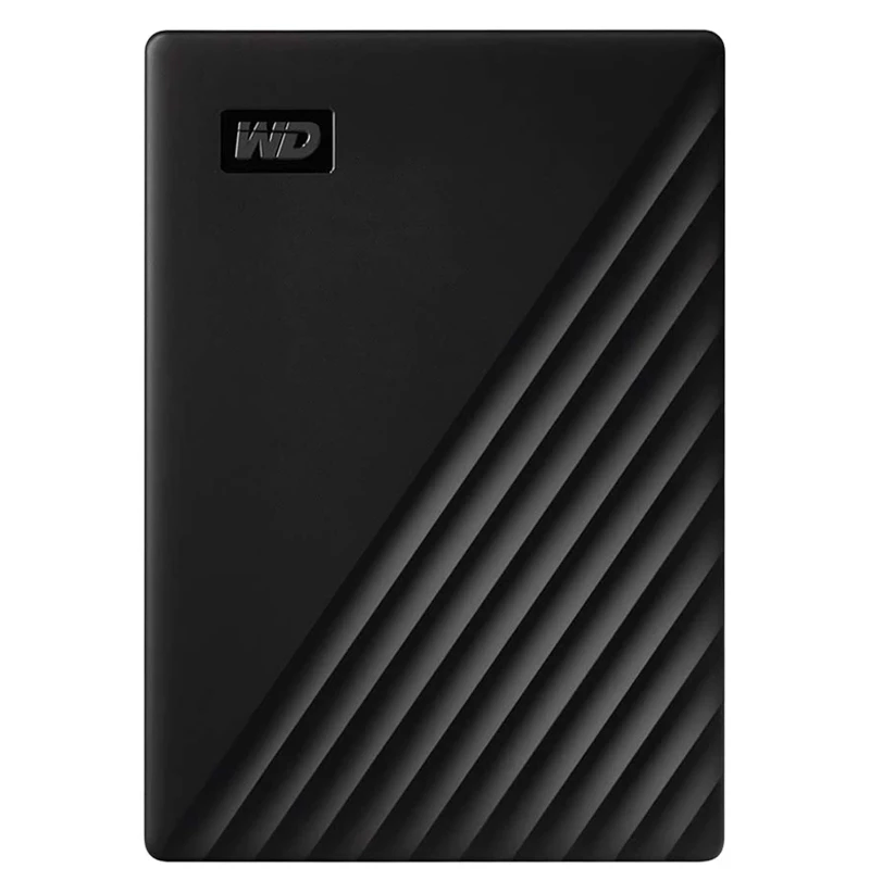 هارد اکسترنال 5 ترابایت وسترن دیجیتال مدل My Passport، استاندارد ارتباطی USB 3.2، رابط کابل USB Type-A، سرعت چرخش 5400 دور در دقیقه، مقاوم در برابر خط و خش