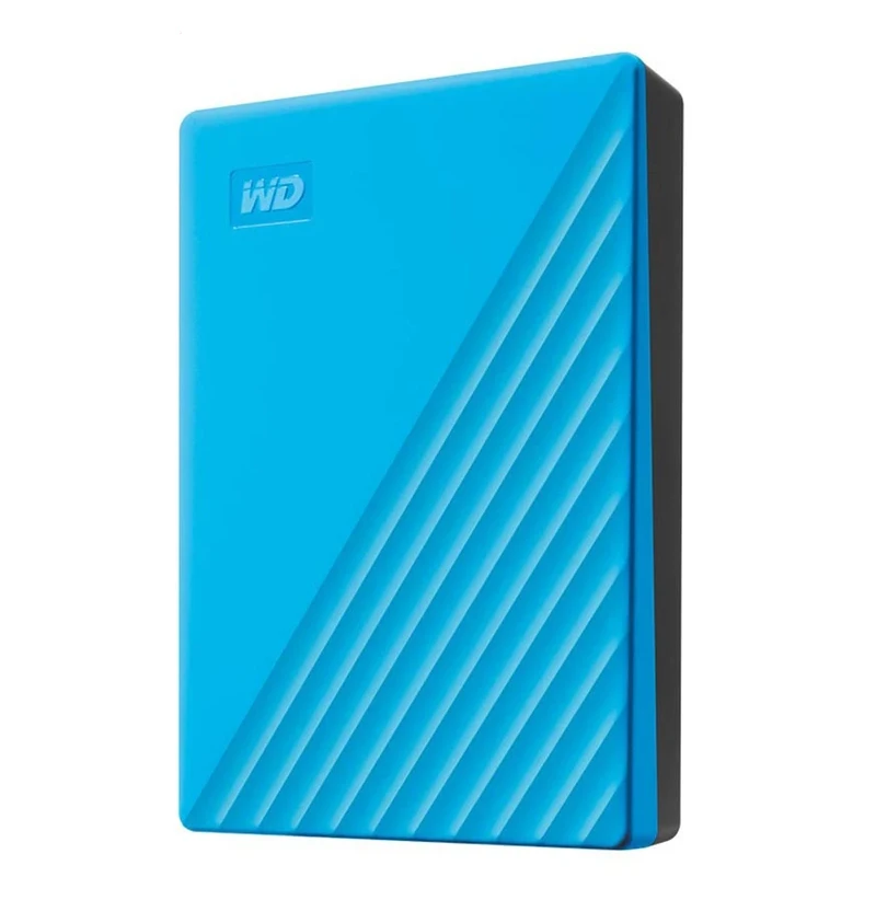 هارد اکسترنال 5 ترابایت وسترن دیجیتال مدل My Passport، استاندارد ارتباطی USB 3.2، رابط کابل USB Type-A، سرعت چرخش 5400 دور در دقیقه، مقاوم در برابر خط و خش