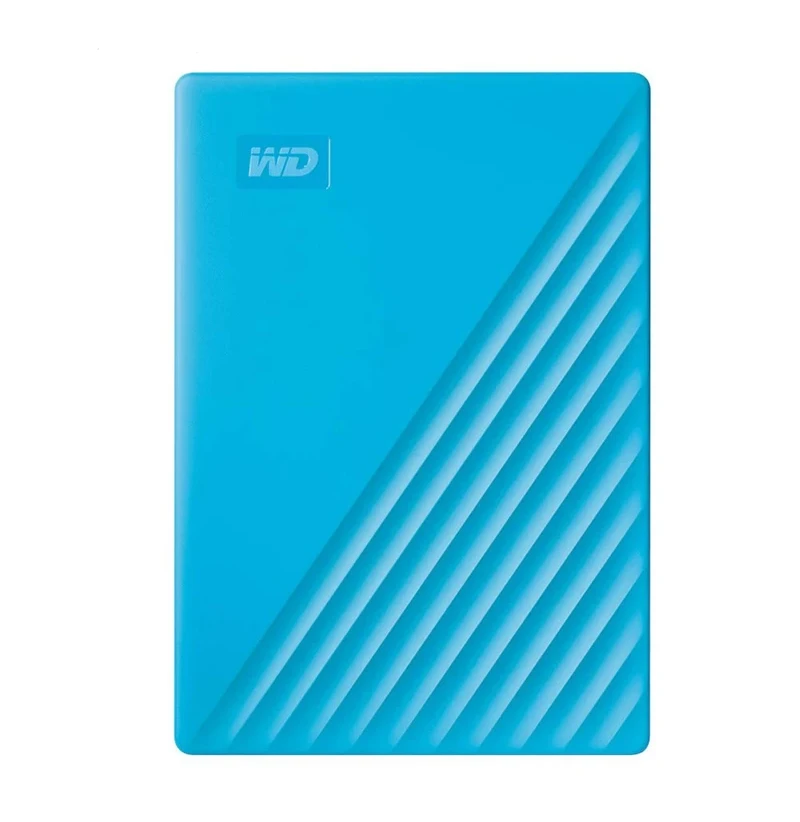 هارد اکسترنال 1 ترابایت وسترن دیجیتال مدل My Passport، رابط کابل USB Type-A، سرعت چرخش 5400 دور در دقیقه، مقاوم در برابر خط و خش و ضربه