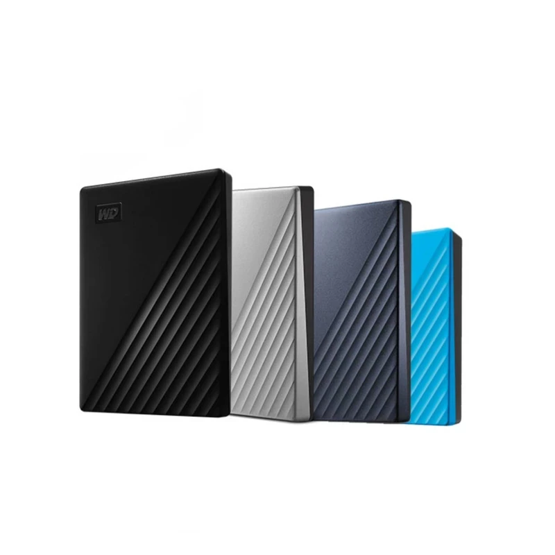 هارد اکسترنال 1 ترابایت وسترن دیجیتال مدل My Passport، رابط کابل USB Type-A، سرعت چرخش 5400 دور در دقیقه، مقاوم در برابر خط و خش و ضربه