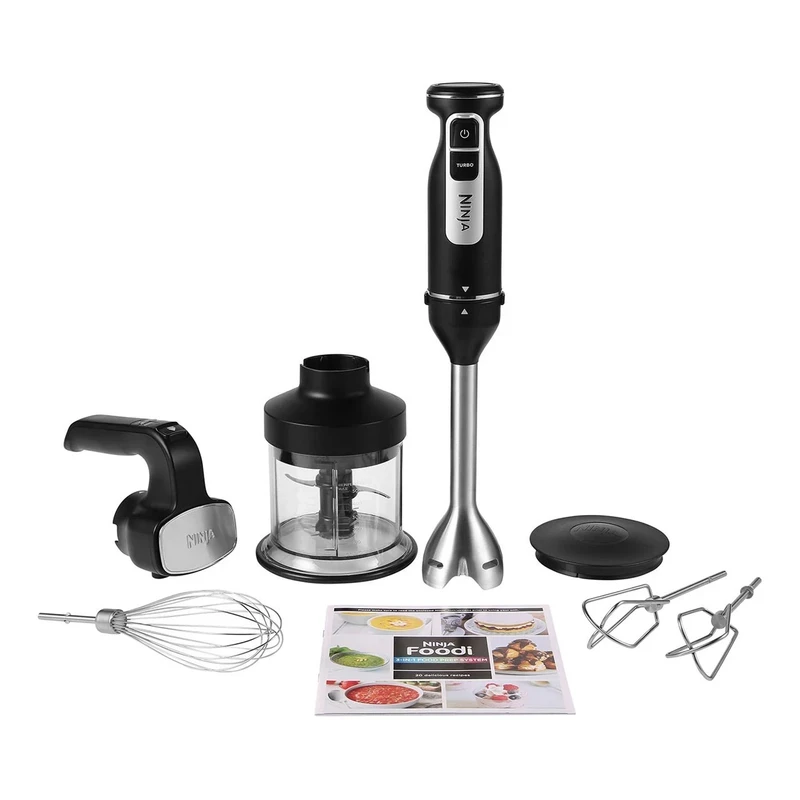 گوشت‌کوب برقی 850 وات نینجا مدل CI100UK دارای تیغه 6 پره استیل ضدزنگ