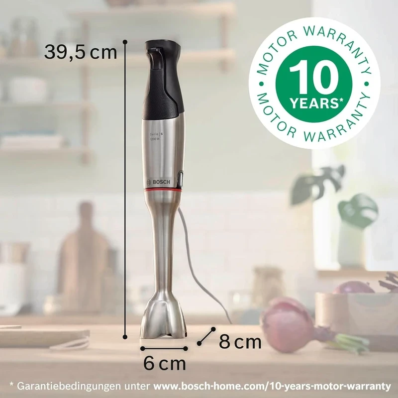 گوشت‌کوب برقی 1000 وات بوش مدل MCM6M622 مناسب خردکردن یخ و تهیه اسموتی