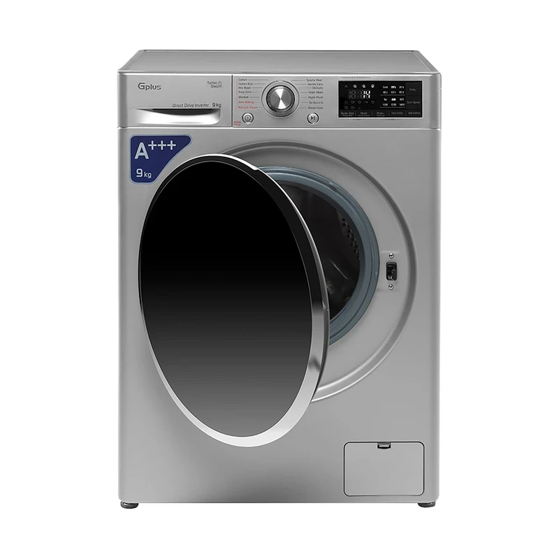 ماشین لباسشویی 9 کیلوگرم اتوماتیک جی پلاس مدل GWM-R909W