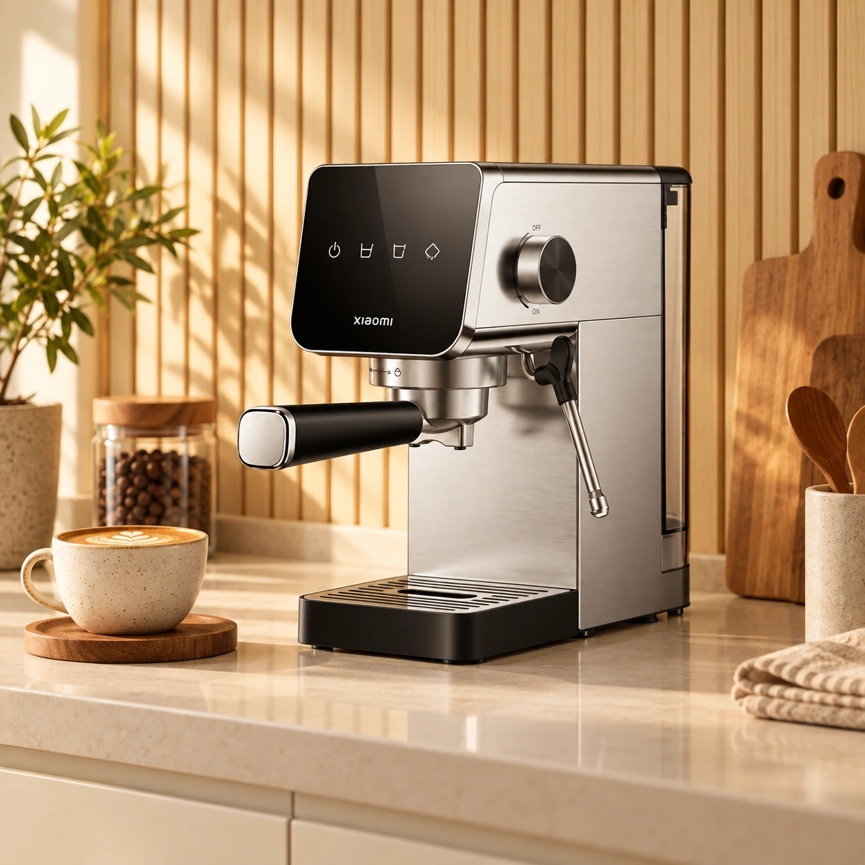 اسپرسو ساز و قهوه ساز شیائومی Xiaomi Semi-automatic Espresso Machine CME003