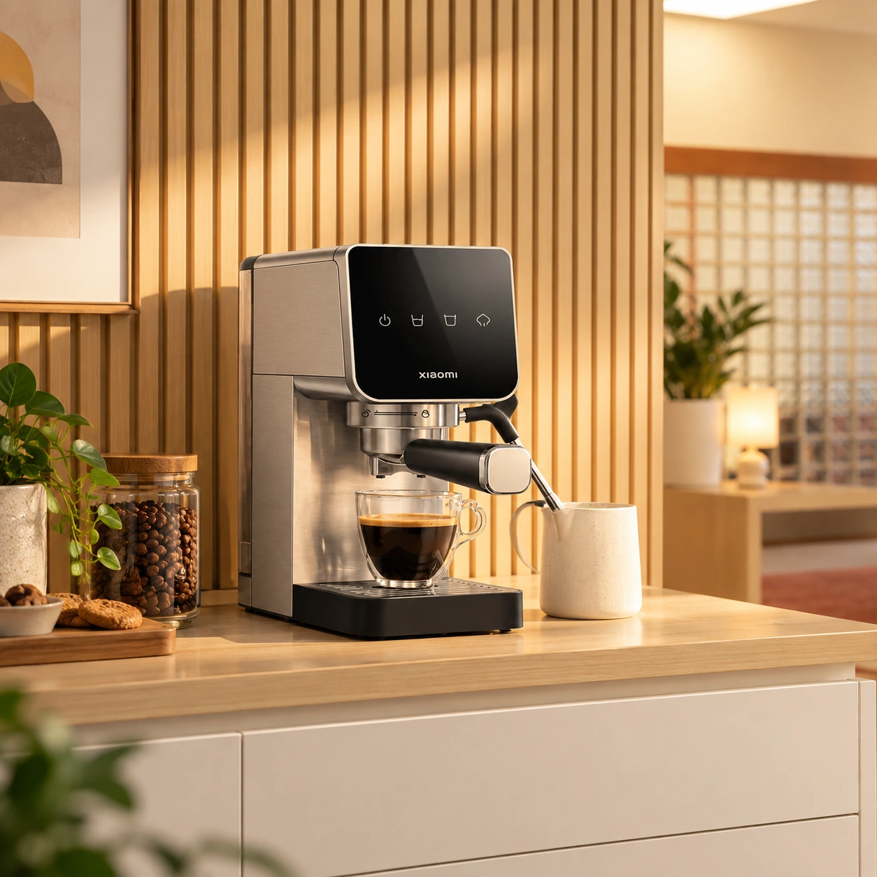 اسپرسو ساز و قهوه ساز شیائومی Xiaomi Semi-automatic Espresso Machine CME003
