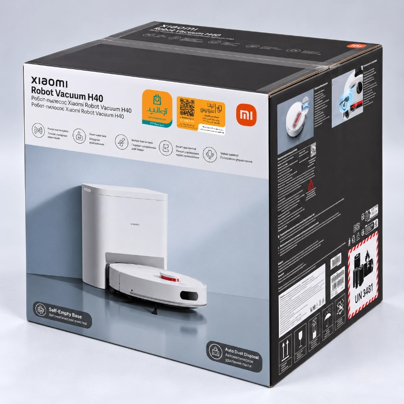 جاروبرقی رباتیک شیائومی مدل Robot Vacuum H40
