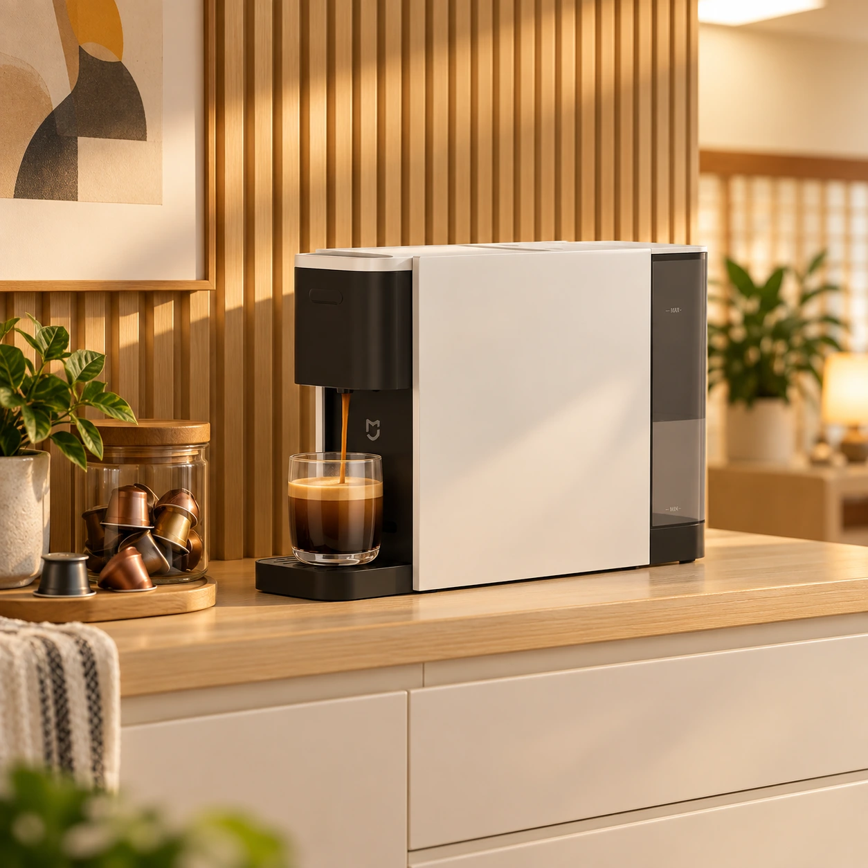 قهوه ساز کپسولی میجیا شیائومی Mijia Capsule Coffe Machine S1301 N1