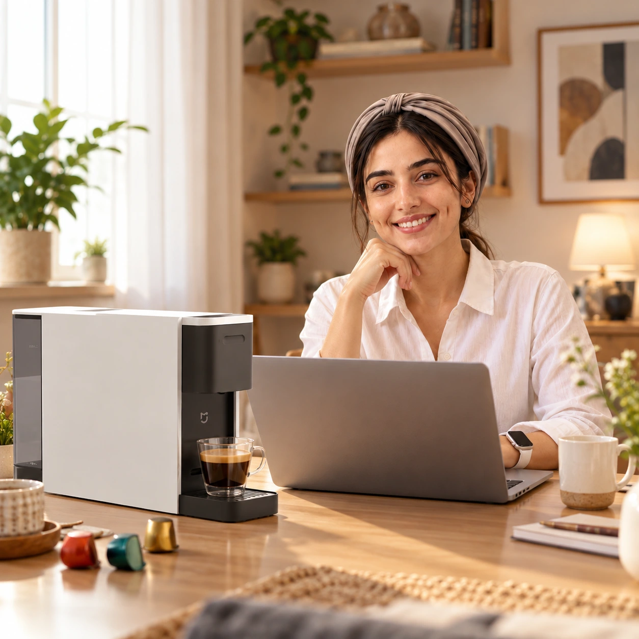 قهوه ساز کپسولی میجیا شیائومی Mijia Capsule Coffe Machine S1301 N1