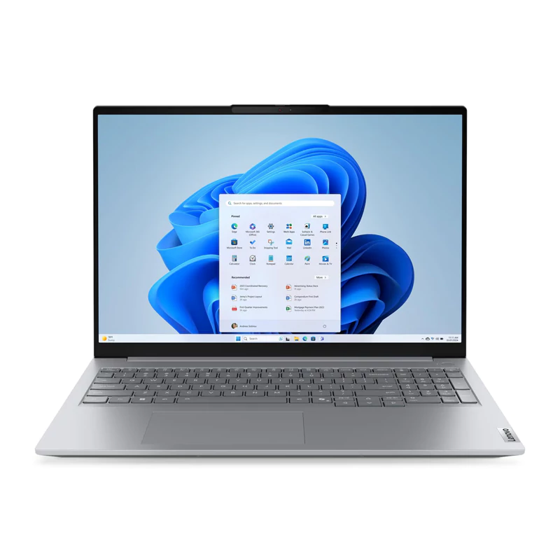 لپ تاپ لنوو 16 اینچی مدل ThinkBook 16 G8 IAL Ultra 7-255H 8GB DDR5-512GB SSD-IPS