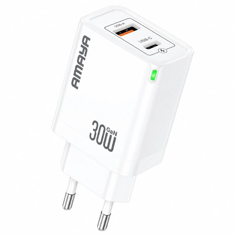 آداپتور شارژر سریع ۳۰ وات آمایا مدل ACW-E46D