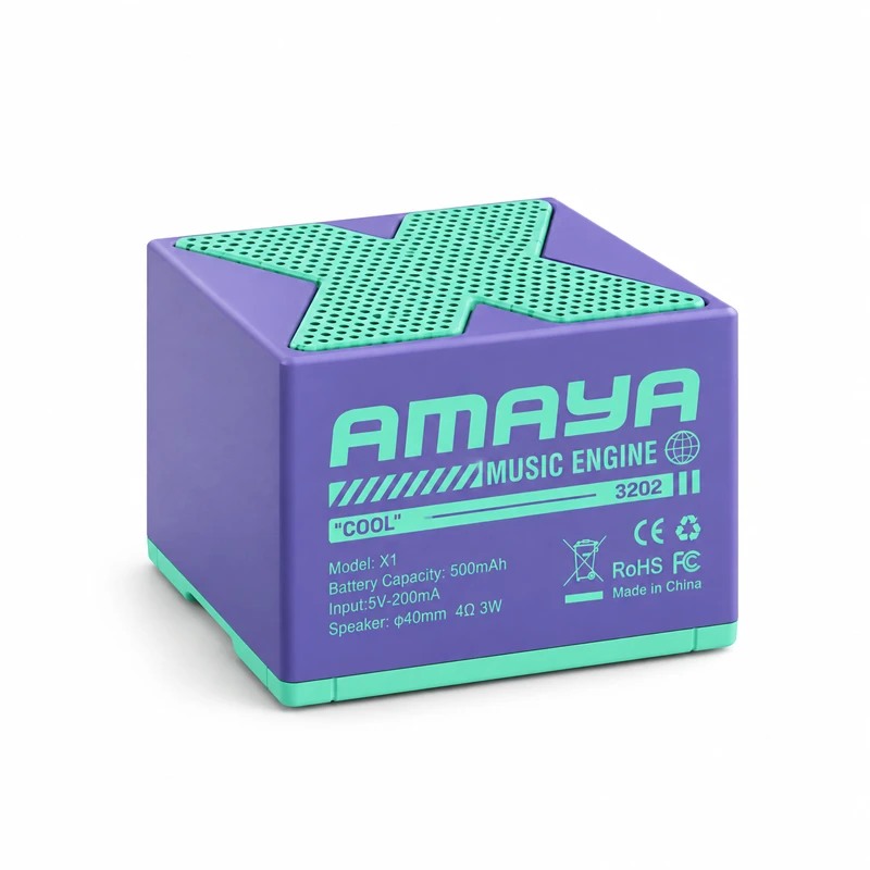 اسپیکر بلوتوثی قابل حمل آمایا مدل X1