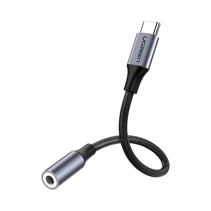 مبدل USB-C به جک 3.5 میلیمتری یوگرین مدل AV161-80154