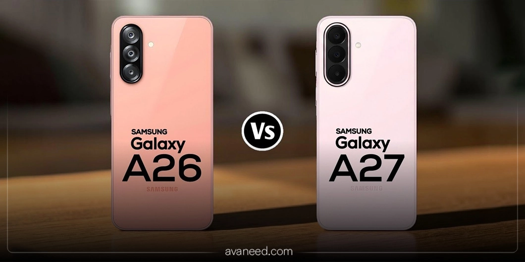 مقایسه نمایشگر Galaxy A27 با A26