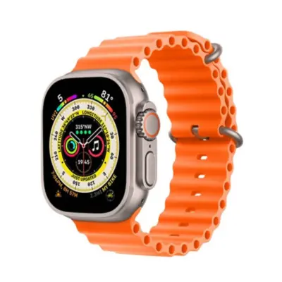 قیمت و مشخصات ساعت هوشمند های واچ مدل i9 ultra max نارنجی