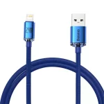 خرید و مشخصات کابل 2 متری لایتنیگ به USB آبی