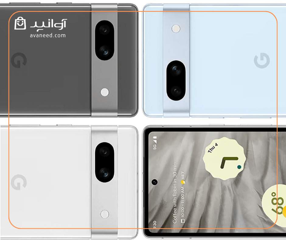 گوشی گوگل pixel 7a را در انواع رنگ بندی مشاهده کنید