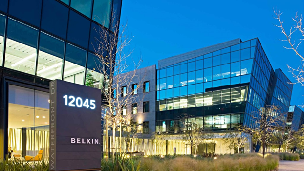 ساختمان شرکت بلکین belkin در کالیفرنیا آمریکا