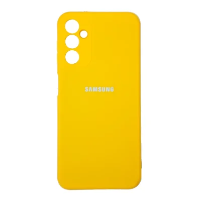 قاب سیلیکونی زرد گوشی موبایل samsung galaxy a14
