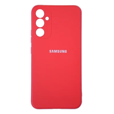 قاب گوشی رنگ قرمز سیلیکونی گوشی موبایل samsung galaxy a34 red