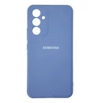 قاب گوشی رنگ آبی سیلیکونی گوشی موبایل samsung galaxy a54