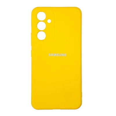 قاب گوشی رنگ زرد سیلیکونی گوشی موبایل samsung galaxy a54