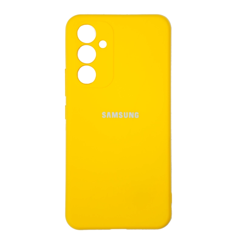 قاب گوشی رنگ زرد سیلیکونی گوشی موبایل samsung galaxy a54