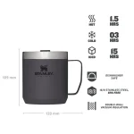 ماگ استنلی درب دار 350 میل Stanley Camp MUG - Image 6