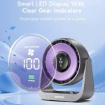 پنکه رومیزی قابل حمل مدل Bomidi Portable Desktop Fan DF02 - Image 6