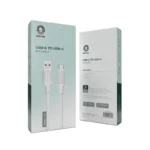 کابل شارژ USB-A به USB-C گرین لاین 1 متری 2.4آمپر مدل CNPVCATCBK - 3