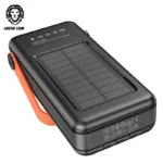 پاوربانک خورشیدی گرین لاین ظرفیت 30000 میلی آمپر ساعت مدل GNSOLAR30PBBK - Image 2