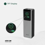 پاوربانک گرین لاین20000 میلی آمپر 100 واتی مدل Green lion Voltura GNVOLTF20KGY - Image 6