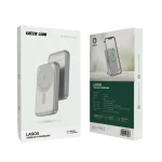 پاوربانک مگ سیف گرین لاین مدل Lagos ظرفیت 10000 میلی‌آمپر ساعت GNLAG10KPB - 2