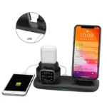 پایه شارژر بی سیم 4 در 1 مخصوص اپل 7.5 و 10وات پرودو مدل PD-W02-BK - 2