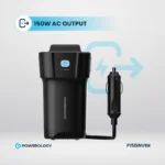 مبدل برق خودرو پاورولوژی مدل POWER INVERTER 150W P150INVBK - Image 8