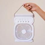 پنکه مه پاش رومیزی تایمردار مدل humidifier cooler fan - 2