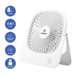 پنکه قابل حمل وستنگ هاوس مدل Westinghouse Portable Rechargeable Fan WSFRE156 - Image 4