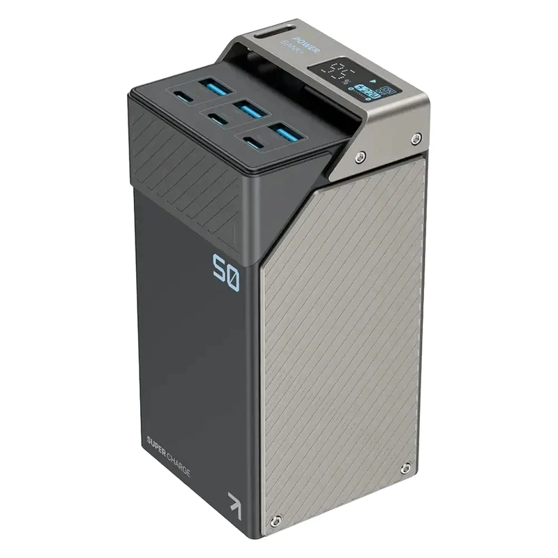 پاوربانک 50000 میلی آمپر پاورلوژی 65 واتی مدل powerology ppbcha68 - 1